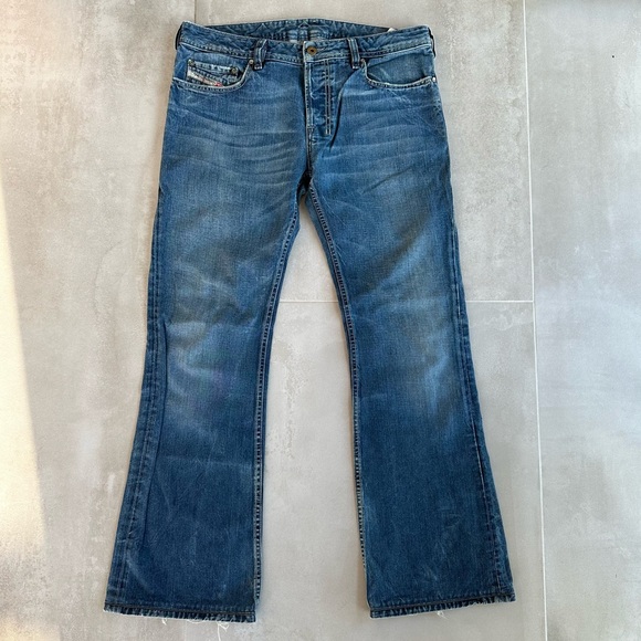 Diesel Jeans Mens Diesel Zathan Bootcut Jeans Poshmark